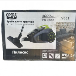 Пилосос без мішка OPERA V601 4000Вт 2,5л (Зелений) (1шт)