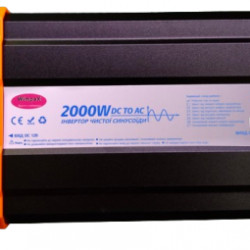 Перетворювач WX-2027 8(шт.ящ) Pure sine wave 2000w 12v