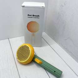 Щітка для вичісування шерсті Pet Brush pumpkin (120)