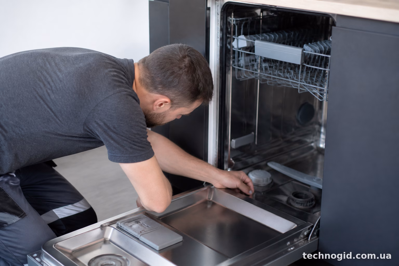 Gorenje GS541D10X не зливає воду: причини і що робити