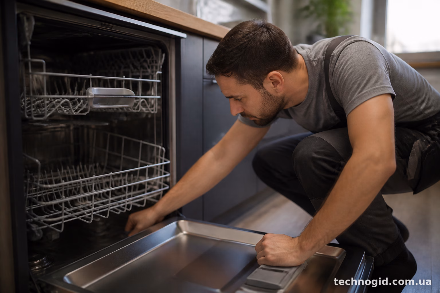 Gorenje GV520E10 не зливає воду: причини та як виправити