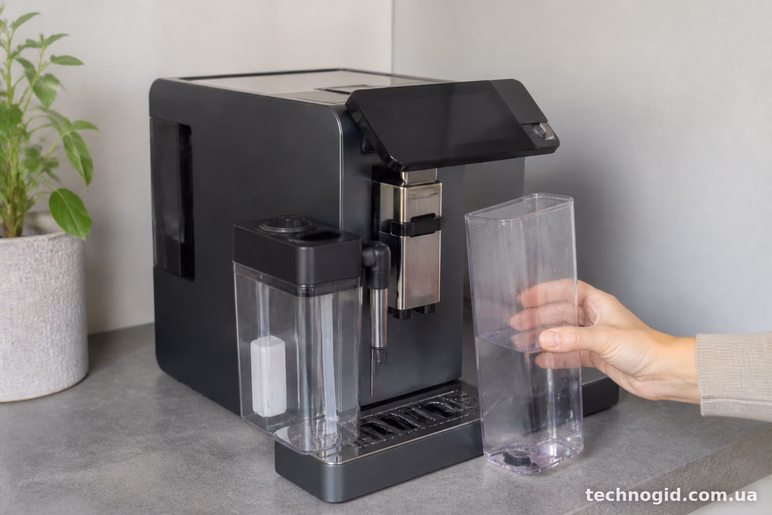 Як зробити декальцинацію DeLonghi Rivelia EXAM440.55