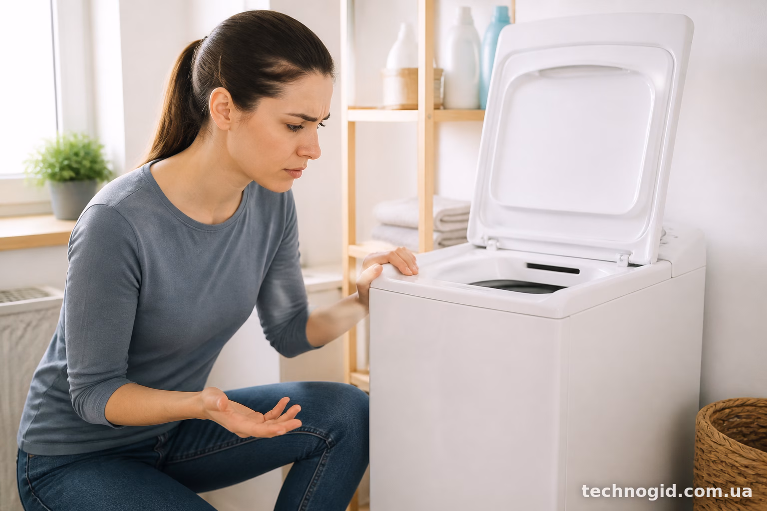 Indesit OMTWSE61051WKUA: помилка F05 — що робити