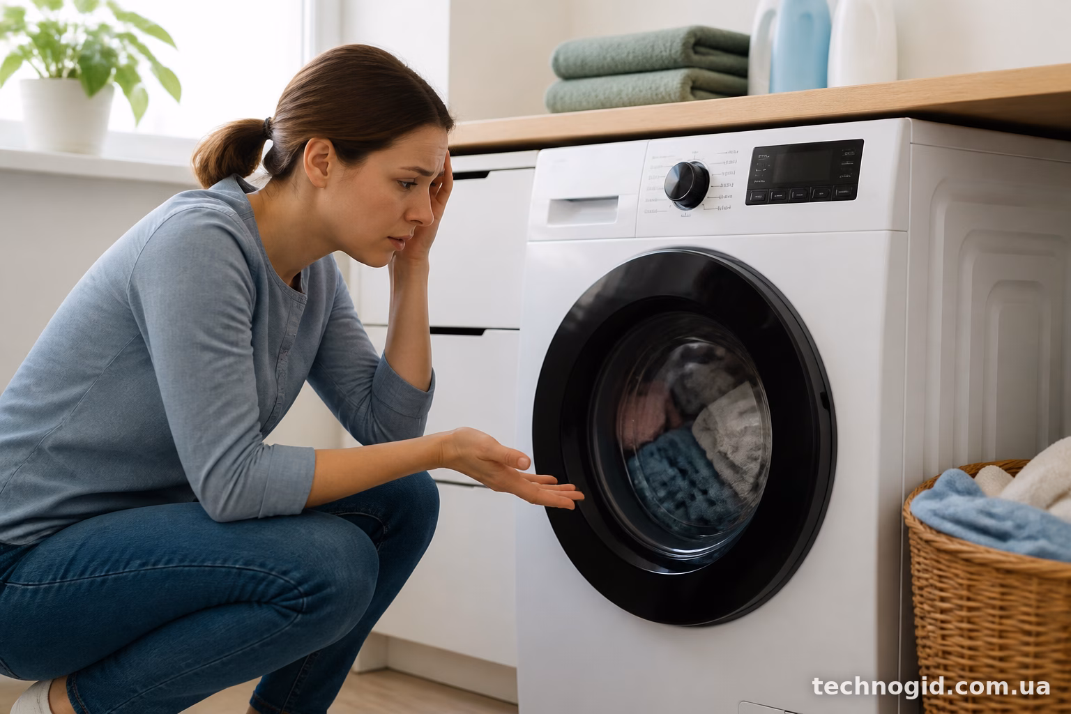 Samsung WW60A3120BE/LE: помилка UE — що робити